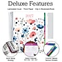 2027 Excello Brands 10.3" x 12.3" Weekly & Monthly Standard Planner, Plastic Cover, Colorful Botanicals (DLX-CY27-0030)~#|#~CF83A8C6-7A49-44BE-966D86F3E7D9E5C4_sc7