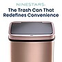 Nine Stars Stainless Steel Motion Sensor Trash Can, 13.2 Gallon, Gold (DZT-50-28GD)~#|#~CFA53167-4471-4AB9-86CC8B91025BCD3D_sc7
