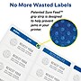 Avery Sure Feed Laser Address Labels, 1" x 2-5/8", White, 7,500 Labels/Box (45160)~#|#~CFD8083C-A19D-42F3-827BAA483C6BA41C_sc7