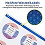 Avery Waterproof Laser/Inkjet Labels, 2" Diameter, White, 12 Labels/Sheet, 25 Sheets/Pack, 300 Labels/Pack (22877)~#|#~CFFAC5EA-2943-4181-8FFB01D90523C6F2_sc7