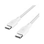Belkin BoostCharge USB Type-C to USB Type-C Charging Cable, 6.6 ft., White, 2/Pack (CAB014bt2MWH2PK)~#|#~D0020791-111F-4EAB-81686F092F8E6EE4_sc7