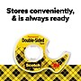 Scotch Permanent Double Sided Tape Refill, 0.5" x 6.94 yds., 1"Core, Clear (136)~#|#~00FC249B-D8B9-4823-8704E2B3AD8FCB4A_sc7