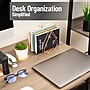 Mind Reader 5-Compartment Metal File Organizer, Rose Gold (HEARTFILE-RSGLD)~#|#~D02C36E6-22D7-4CC0-9AEC66C9F99B293E_sc7