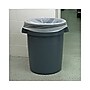 Boardwalk Linear Low Density Industrial Can Liners, 33 gal, 0.9 mil, 33 x 39, White, 100/Carton~#|#~D035DEB7-60AF-49EA-AC8E2ED0960A1916_sc7