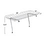 Household Essentials Laundry Sorter, Metal, Silver (HE1144)~#|#~D0379ACD-4207-40D7-B916CFDFD4B8BC34_sc7