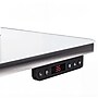 VersaDesk PowerLift 60"W Electric Rectangular Adjustable Standing Desk, Maple/White (PLSDR6030-WM-APP )~#|#~D0391A12-715B-4042-924145A83EC2FB60_sc7
