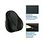 Mount-It! Ergo Collection Memory Foam Curved Back Support, Black (MI-1105)~#|#~D03CF6B1-1521-4F0C-88856FCDA85E50EB_sc7