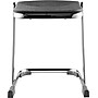 National Public Seating Armless Steel Ergonomic Z Stool, Black (6618)~#|#~D05450FC-5319-4AC3-97F60F5061E75F9A_sc7