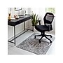 Anji Mountain Rug'd La Cienega Carpet & Hard Floor Chair Mat, 36" x 48", White/Black Polyester (AMB9032)~#|#~D0586DBE-5637-4A4A-83B155BE4C450587_sc7