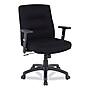 Alera® Kësson Series Height Adjustable Arm Fabric Swivel Computer and Desk Chair, Black (12010-03B )~#|#~D06017DB-45B6-47A7-A3CC94745A0E93F0_sc7