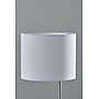 Adesso Wyatt Supercharger Incandescent Desk Lamp, 22"H, Brushed Steel/White (2610-22)~#|#~D067453C-6B49-471B-8842733B31EDC740_sc7