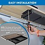 Mount-It! 2"H x 21"W Under-Desk Drawer, Black (MI-7294BLK)~#|#~D06C2743-A5A8-40A5-946C6CD7E94E08FE_sc7