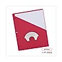 Slash-Cut Pockets for 3-Ring Binders, Disk Pocket, Red, 10/Pack (UNV61683)~#|#~D0AA80A9-CF0B-4542-A350161BB4FC5B5F_sc7