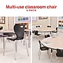 Staples Polypropylene 14" Student Chair, Black, 4/Box (ST63542)~#|#~D0AC3D24-8ACB-4D23-901F23E2988E58B4_sc7