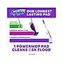 Swiffer PowerMop Multi-Surface Mopping Pad, White/Purple, 11/Pack (12868)~#|#~D0B30BFD-184F-4226-BC0675955CAD2831_sc7