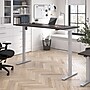 Bush Business Furniture Move 40 Series 72"W Electric Adjustable Standing Desk, Storm Gray/Cool Gray Metallic (M4S7230SGSK)~#|#~D0C3E8A5-BD2C-4982-AF9081B52F494BD7_sc7