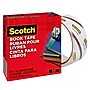 Scotch Book Transparent Clear Tape, 1.5" x 15 yds., 3" Core, Transparent (845)~#|#~D0E02CE3-02BD-4755-ADB6C3C58E27826F_sc7
