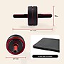 Sunny Health & Fitness Ab Roller Wheel, Black/Red (NO. 090)~#|#~D0F23EF1-BA0A-4F8E-93A6EF0F4CBD7045_sc7