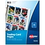 Avery Trading Card Pages Standard Weight Sheet Protector, 8.5" x 11", Clear, 10/Pack (76016)~#|#~D0F81DF8-C149-4829-8EDC80F3BBD16E3C_sc7