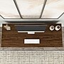 Bush Furniture Madison Avenue 60"W Writing Desk with Storage Cubby, Modern Walnut (MDD160MW-03)~#|#~D0FB4FA7-FC56-4ED0-A8CA7B74E1E2125B_sc7