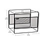 Mind Reader Metal File Organizer, Black (BOXFILE-BLK)~#|#~D0FD2B8F-08FF-49C9-B9D0F77D05A6699B_sc7