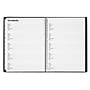 2027 Staples 8" x 11" Weekly & Monthly Appointment Book, Plastic Cover, Black (ST21488-27)~#|#~D101690C-0607-429B-86A68912194951DF_sc7