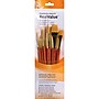 Princeton RealValue Short Handle Mixed Media Synthetic Taklon Variety Brush Set, 6/Set, 2 Sets/Bundle (PBXPR9153-2)~#|#~D1262B5F-B732-4552-8BFD7107539E2A41_sc7