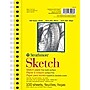 Strathmore 300 Series 5.5" x 8.5" Wire Bound Sketch Pad, 100 Sheets/Book, 3/Bundle (STT35063-3)~#|#~D126B5CA-4B88-49F3-B2773468F0B74394_sc7