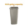 Coastwide Professional™ Plastic Trash Can, 10.25 Gallon, Beige (CW56434)~#|#~D1676AE4-B1CA-4C8E-91792E4CEB827E0A_sc7