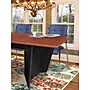 Regency Array 120"W x 48"D Conference Table with Grommet, Cherry/Black (ACT12048CHBK)~#|#~D1734B72-850F-4568-AF2D3129004ADABC_sc7