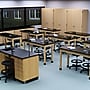 Diversified Woodcrafts Perpetulab Rectangular Science Lab Table, 60" x 24", Light Hardwood (P7606M30N)~#|#~D18EFE5C-9E0C-4783-A4DB710010476BF5_sc7