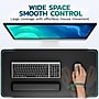 Purely MP47 3-Piece Desk Pad Set with Ergonomic Keyboard and Mouse Wrist Rests, Black (PCCMP47BK)~#|#~D1905083-D266-4301-8E524F12D4DC8F7B_sc7
