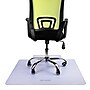 Mind Reader Carpet Chair Mat with Lip, 36" x 48'', Low-Pile, Clear (OFFCMAT-CLR)~#|#~D19E28F5-950B-4E3B-AFC6A9D7E7E02312_sc7