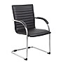 Boss Vinyl Side Chair, Black/Chrome Frame, 2/Pack (B9536-BK-2)~#|#~D1AEA27E-C805-4BA2-83A3DD7558378532_sc7