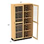 Diversified Woodcrafts Microscope Epoxy, Oak Wood Storage Case (372-4816K)~#|#~D1B66776-78C6-48E5-A0713136EF651CE0_sc7