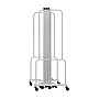 National Public Seating Robo Series 7-Panel Folding Mobile Room Divider, 72"H x 164"W, Grey Fabric (RDG6-7PT02)~#|#~D1BC1D3C-27AE-4C49-8E4139B8D3FB77CF_sc7