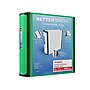 Staples Heavy Duty 3" 3-Ring Better Binder, D-Ring, Green (ST55894-CC)~#|#~D1E0014D-76BB-4201-81746FAB4C2BFA91_sc7