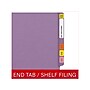Medical Arts Press Reinforced End Tab File Folder, Straight Cut, Letter-Size, Lavender, 50/Box (S-01502-LAV)~#|#~D1F5B5AF-2C9C-40D3-B169B85783E598DF_sc7