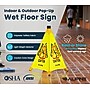 Alpine Industries Wet Floor Cone Sign, 20"H, Yellow, 5/Pack (498-20-5pk)~#|#~D1FA57AB-9E0D-4051-A7DFD6A34ADDFBAF_sc7