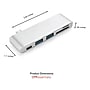 OTM Essentials Basics 3-Port USB-C Hub, White (OB-AIAN)~#|#~D20E3782-49C8-4627-ACA27E2F4CF86853_sc7
