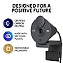 Logitech Brio 300 HD 1080p Webcam, 2 Megapixels, Graphite (960-001497)~#|#~D21CBDE3-35BA-43D7-B2A93545AE9F0945_sc7