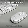 Logitech Pebble 2 Wireless Keyboard and Optical Mouse Combo, Tonal White (920-012198)~#|#~D2272838-DC56-4AF5-839754490EF733DC_sc7