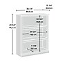 Sauder Select 44"H 3-Shelf Bookcase, Sindoori Mango (426416)~#|#~D229BBA9-59E4-49E4-8FCA5837635EE0A7_sc7