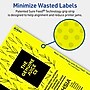 Avery Rectangle Laser/Inkjet Multipurpose Labels, 3-1/4" x 8-3/8", Neon Yellow (30/Pack)~#|#~D22C7529-A5E0-4FE6-8F799AD25E0CF23D_sc7