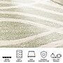 Safavieh Adirondack Collection 9' x 12' Rectangle Area Rug, Machine Made, Sage/Cream (ADR125x-9)~#|#~D242888E-2C9B-425C-BAB3002BE989BE7F_sc7