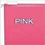 Pendaflex Reinforced Recycled Hanging File Folder, 5-Tab Tab, Letter Size, Pink, 25/Box (PFX 4152 1/5 PIN)~#|#~D24D0E26-2ADA-4E12-8D833BCF932195C7_sc7
