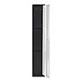 AdirOffice 72"H Single Tier Black/White Storage Locker (ADI629-201-B-W-DL)~#|#~D25CAEE9-ACCD-4B59-875AF7EF5C0990E8_sc7