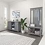 Bush Furniture Key West 30" Accent Cabinet with Doors and 4 Shelves, Cape Cod Gray (KWS146CG-03)~#|#~D25D777B-CA7C-4D6F-83522A8C7B0C66A9_sc7