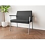 Lesro Mystic Bariatric Fabric Guest Chair, Gray (MG1401.SSV-01OHGP)~#|#~D261A717-5694-4435-BA3E2DC7FCA242E7_sc7