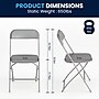 Flash Furniture HERCULES Series Plastic Banquet/Reception Chair, Gray, 2/Pack (2LEL3GREY)~#|#~D275F4F3-D20F-47E6-8B81747D1B827303_sc7